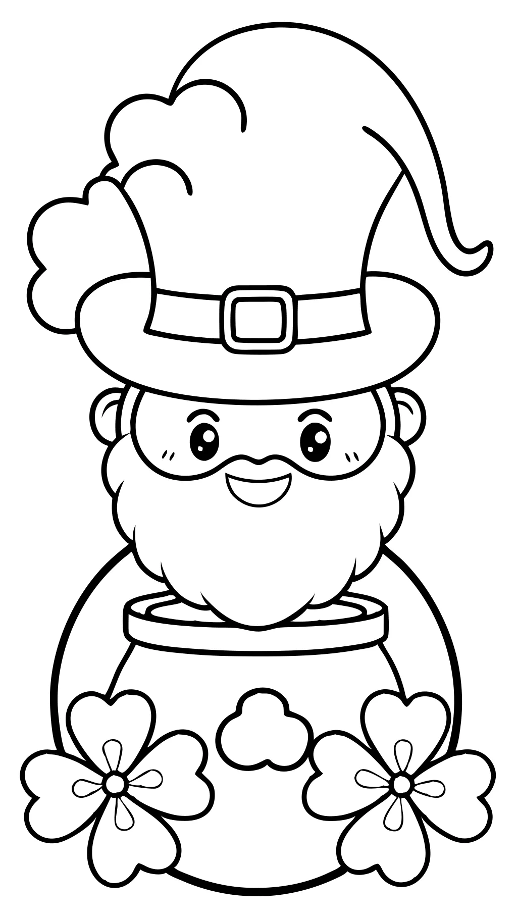 st patrick’s day printable coloring pages